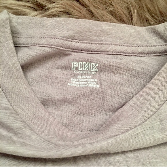 💜 PINK Long Sleeve Crop 💜 - Picture 3 of 3